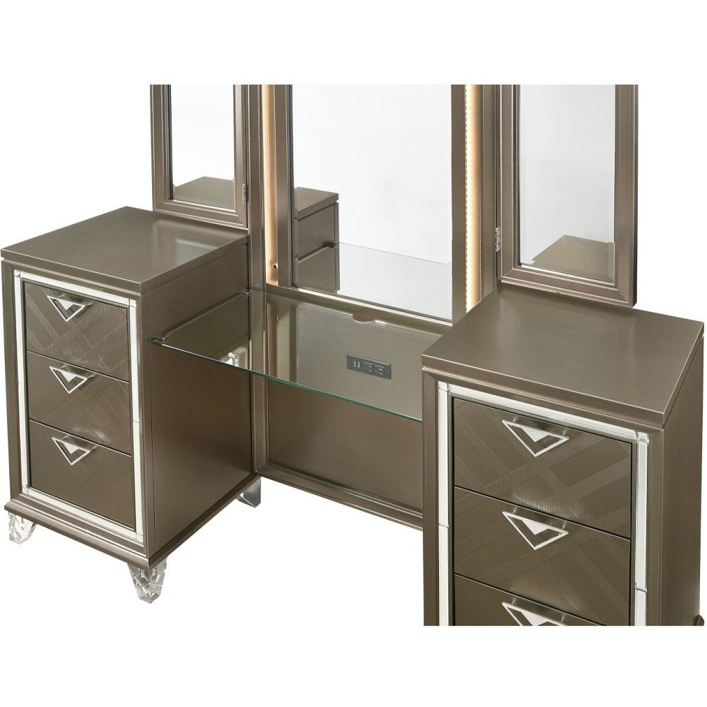 Skylar Vanity Desk & Mirror
