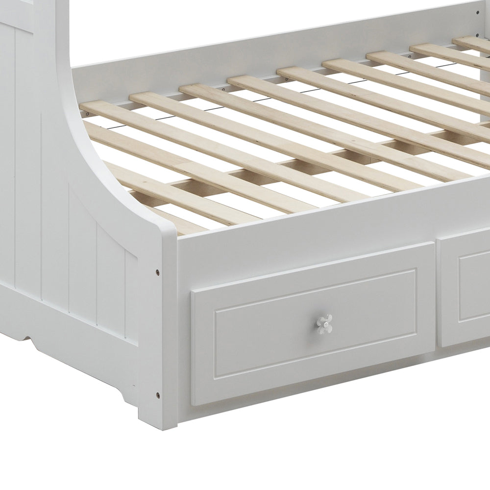 Meyer Twin/Full Bunk Bed W/Storage