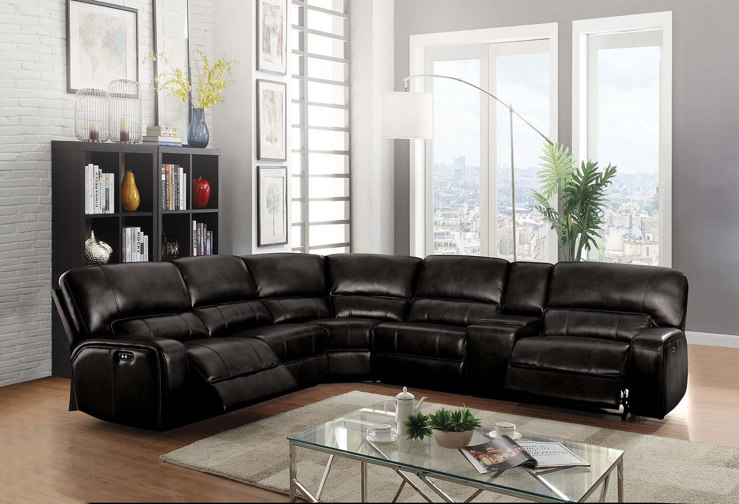 Saul Power Motion Sectional Sofa