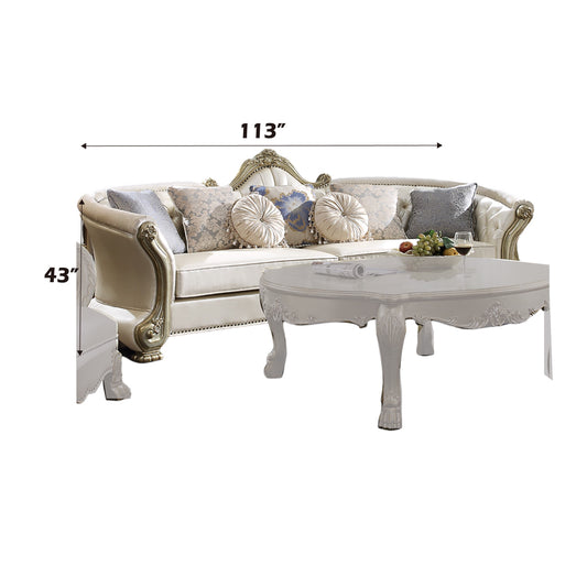 Dresden II Sofa W/7 Pillows