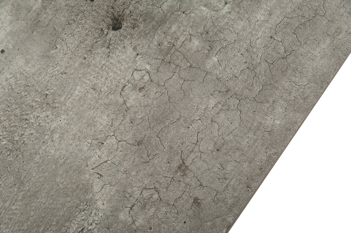 Nova Domus Boston Modern Glass & Faux Concrete Reversible Desk