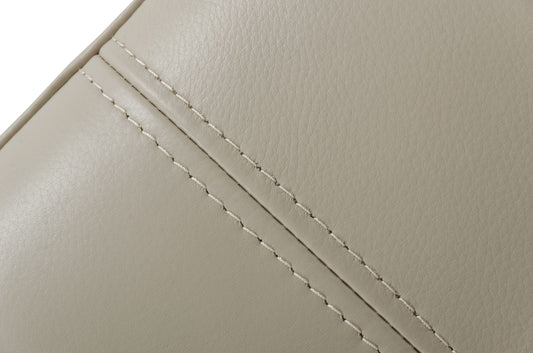 Divani Casa Sherry - Modern Grey Leather Left Facing Sectional Sofa