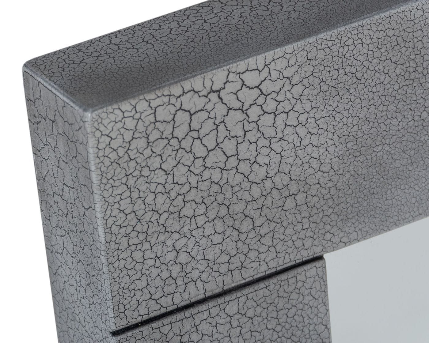 Modrest Buckley - Grey & Black Stainless Steel Bedroom Set