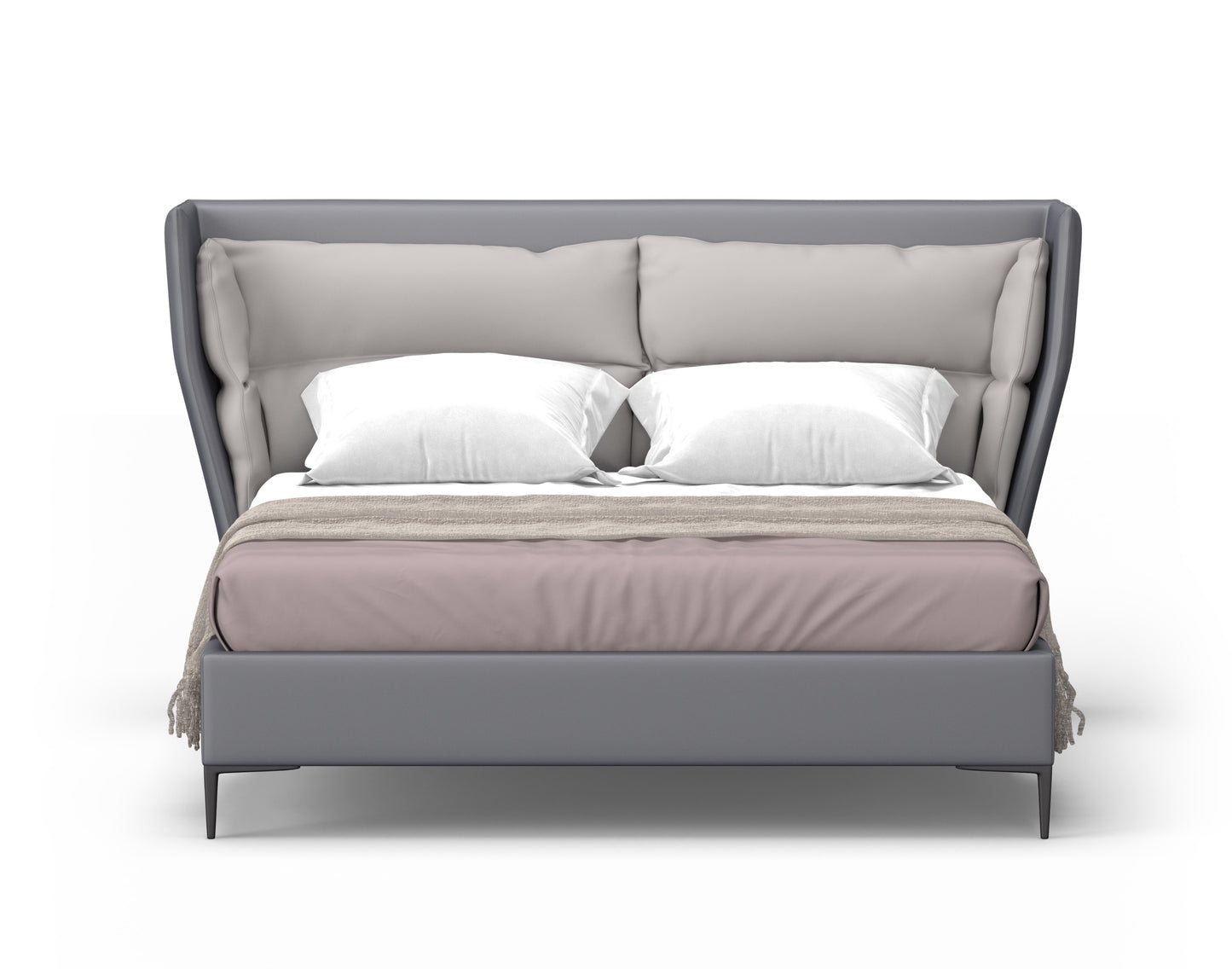Modrest Jolene - Modern Grey Bedroom Set