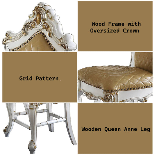 Picardy Counter Height Chair (Set-2)