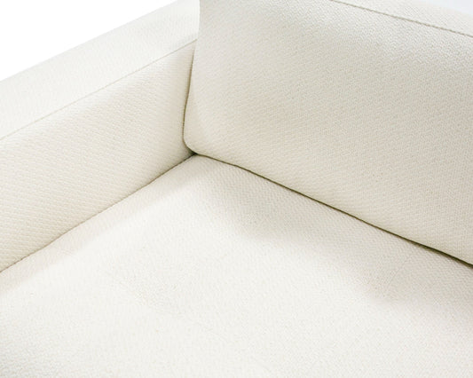 Divani Casa Schmidt - Modern Off White Fabric Sofa