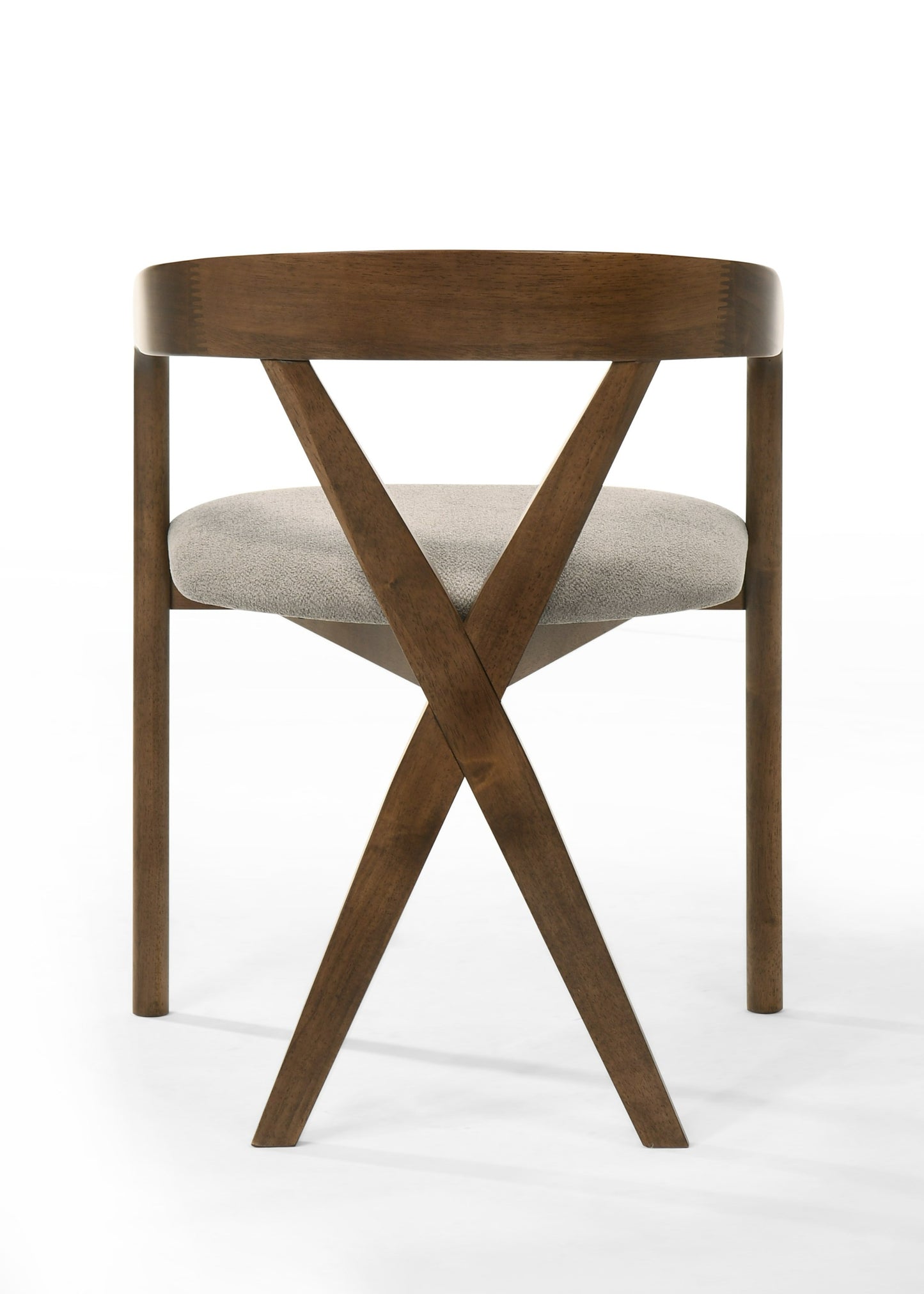 Modrest Nancy + Weiss - Mid-Century Modern Marble + Walnut Dining Table Set
