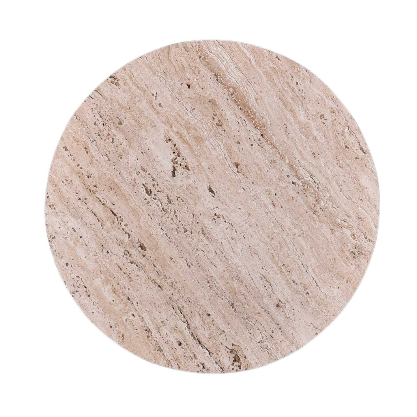 Modrest Velma - Modern Travertine Marble End Table