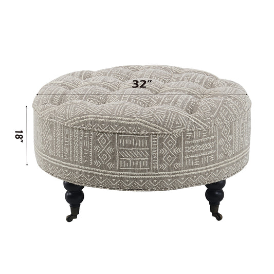 Upendo OTTOMAN W/CASTER