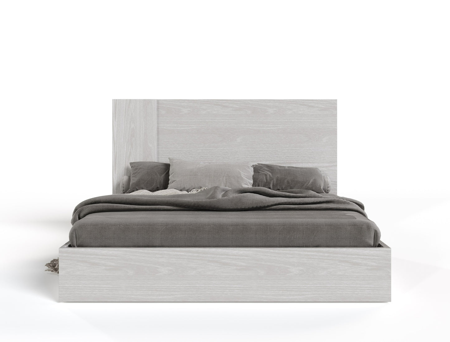 Nova Domus Asus - Modern Italian White 4-Piece Bedroom Set