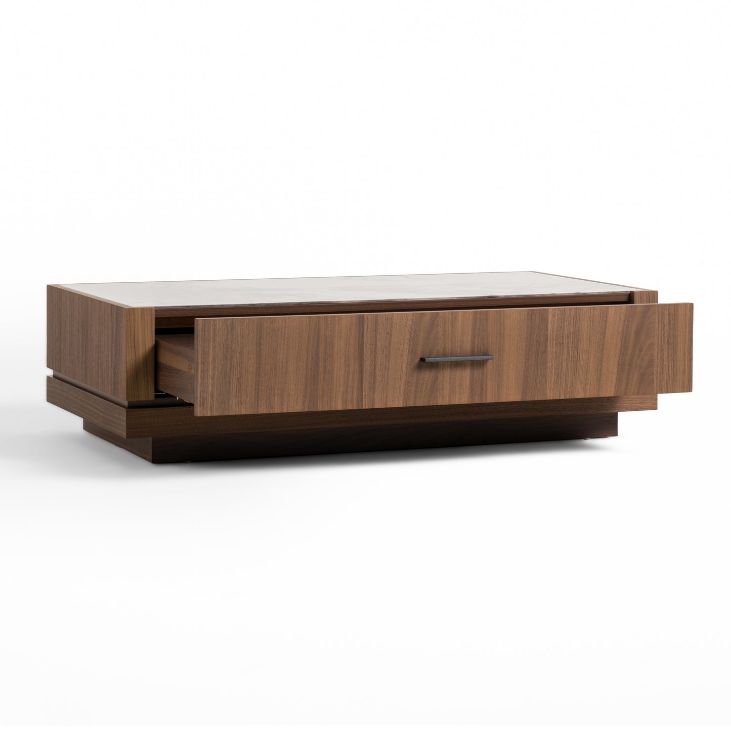 Nova Domus Bailey- Modern Walnut Rectangular Coffee Table