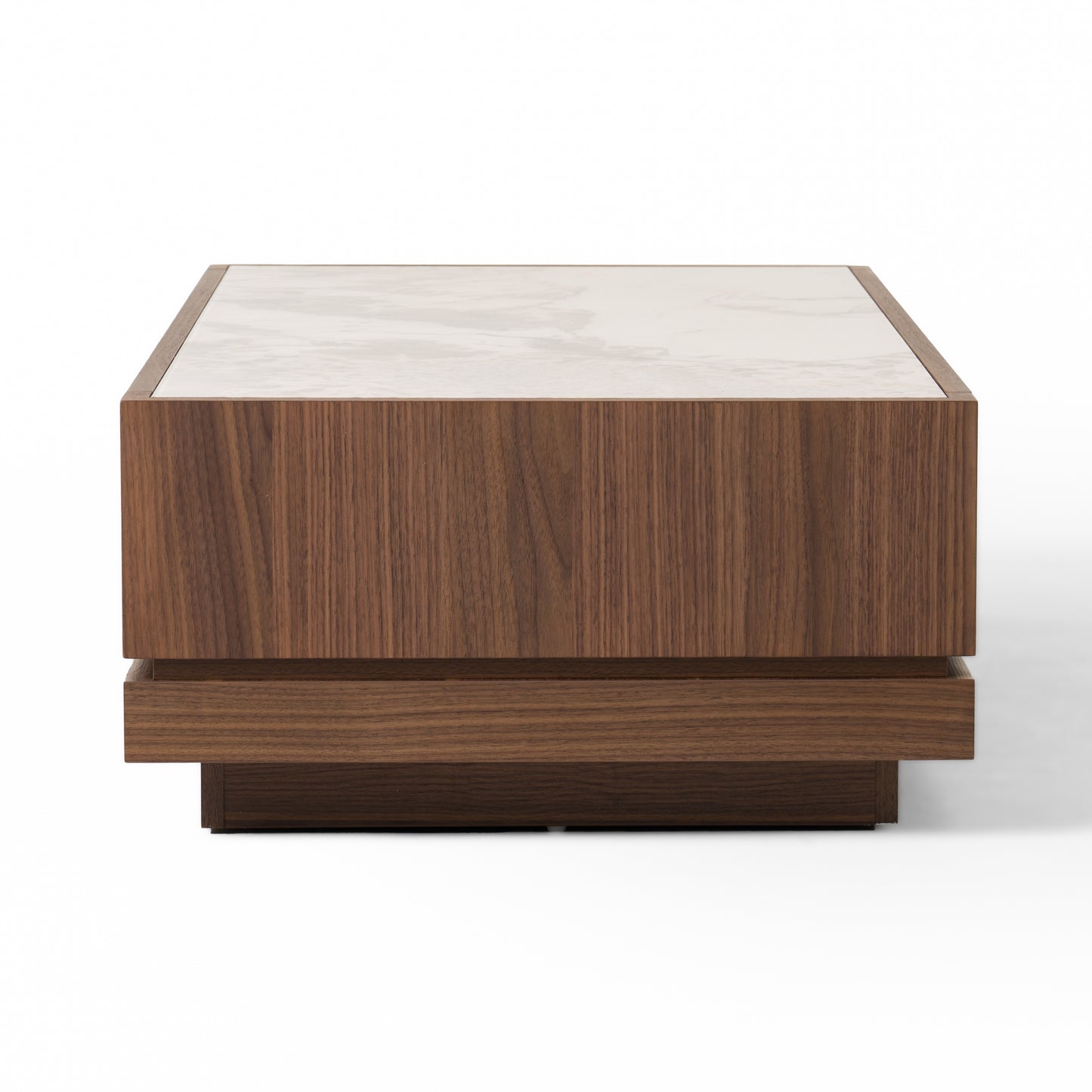 Nova Domus Bailey- Modern Walnut Rectangular Coffee Table