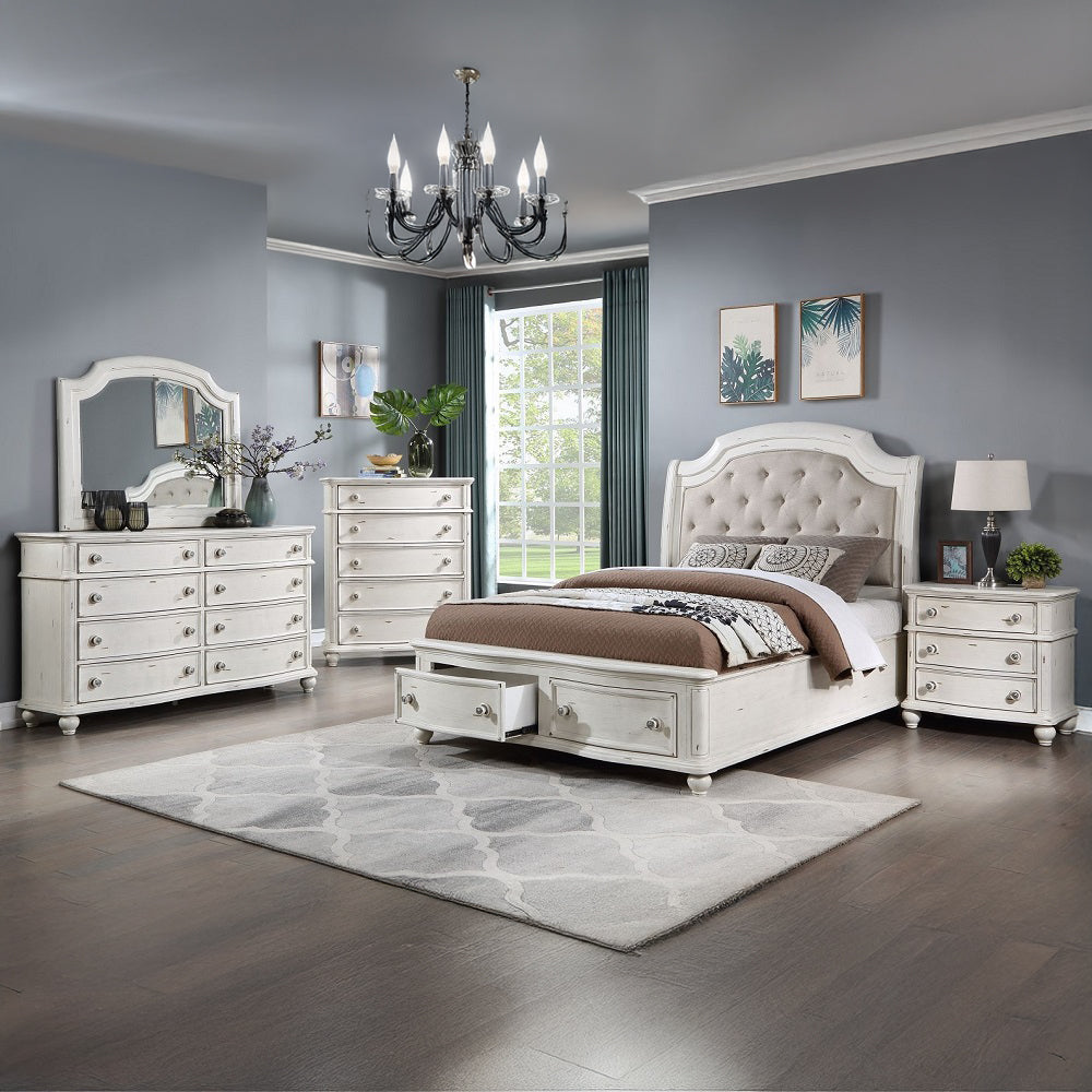 Jaqueline EK Bed W/Storage