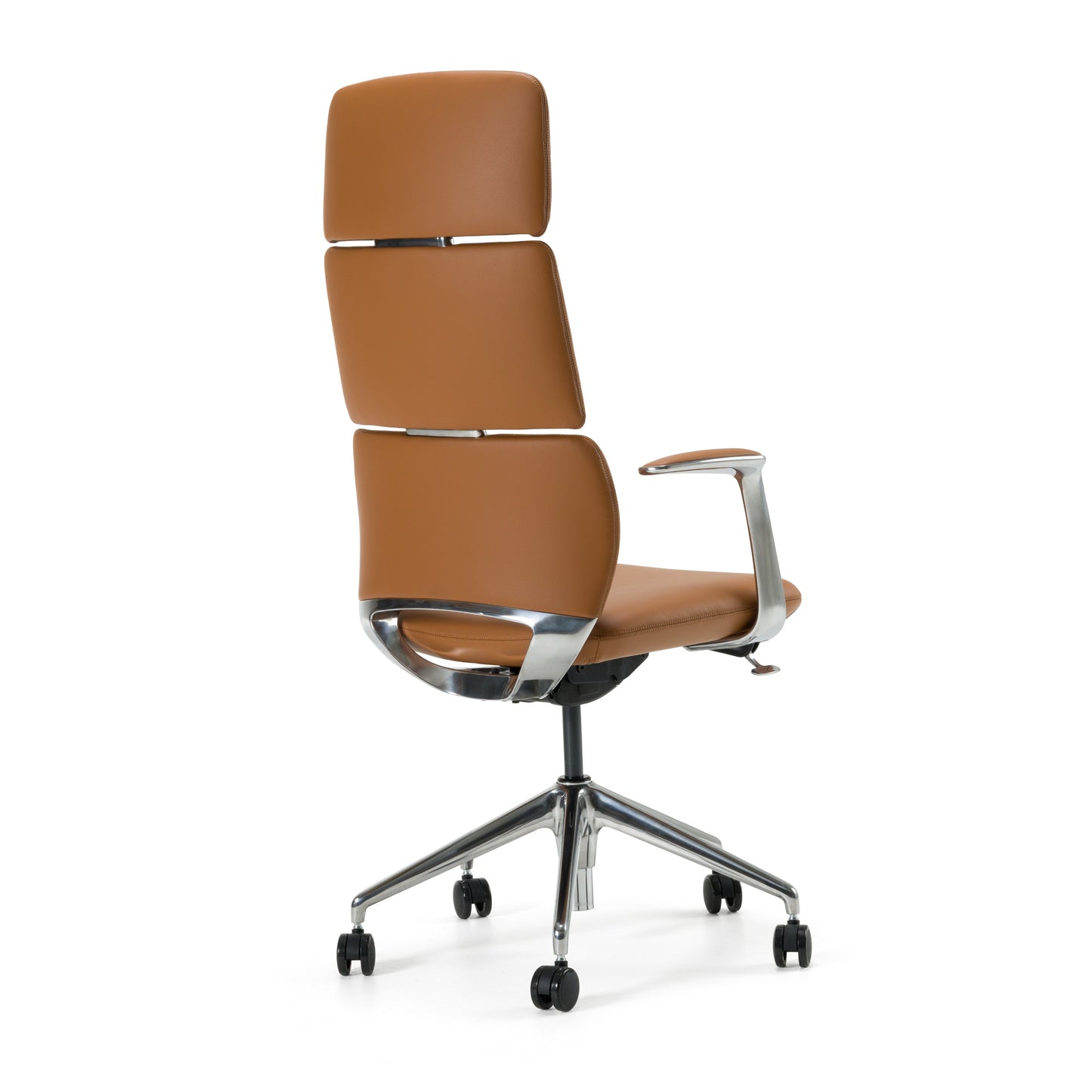 Modrest Clyne - Modern Camel Vegan Leather Executive Office Chair