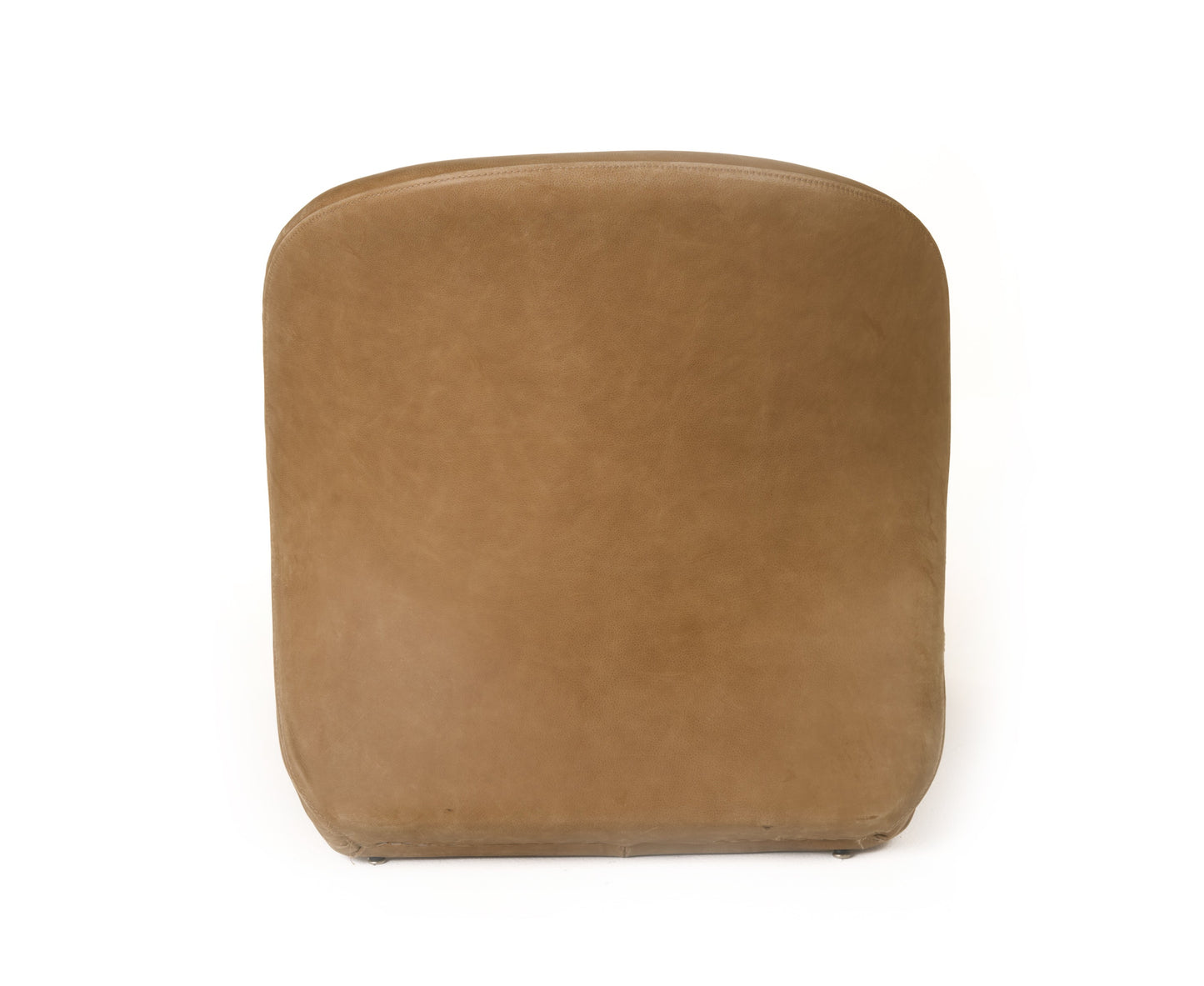 Modrest Donovan - Modern Brown Leather Accent Chair
