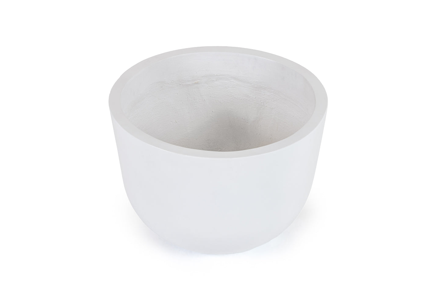 Modrest Goliad - Modern White Concrete Planters - Set of 3