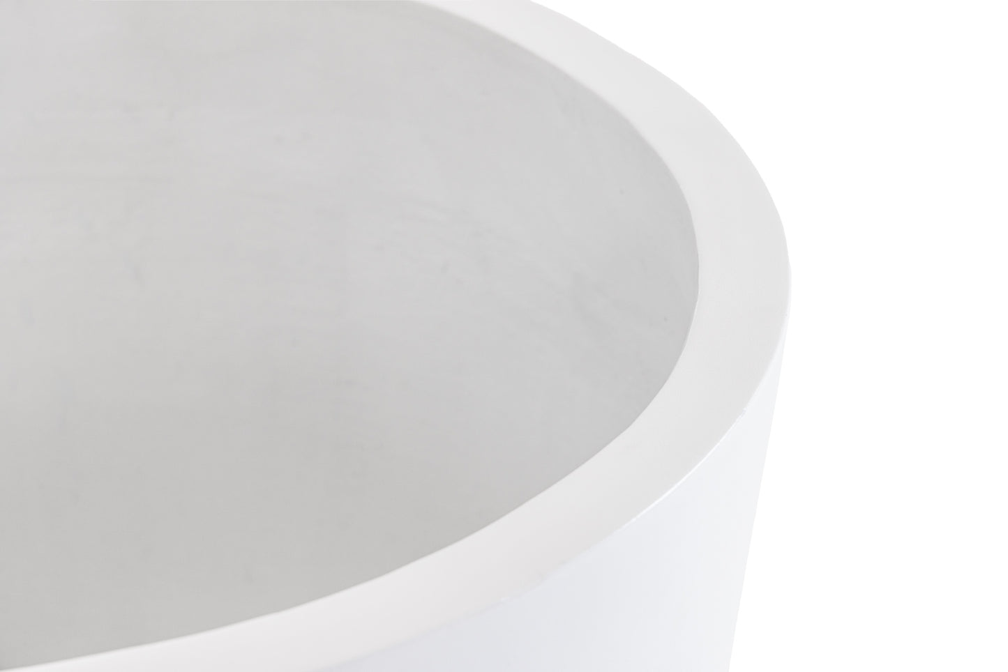 Modrest Goliad - Modern White Concrete Planters - Set of 3