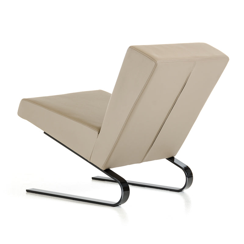 Relax - Contemporary Taupe Lounge Chair (Set of 2)