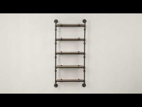 Brantley Wall Rack W/5 Shelves