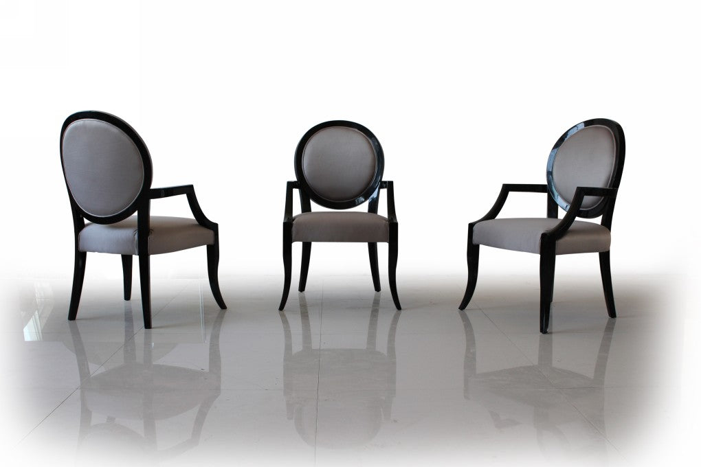 307 Fabric Dining Arm Chair (Set of 2)