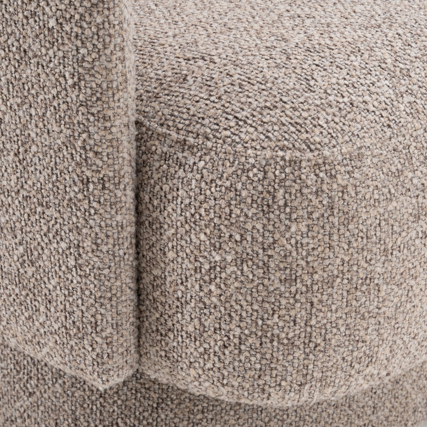Divani Casa Johnny - Modern Brown Fabric Accent Chair