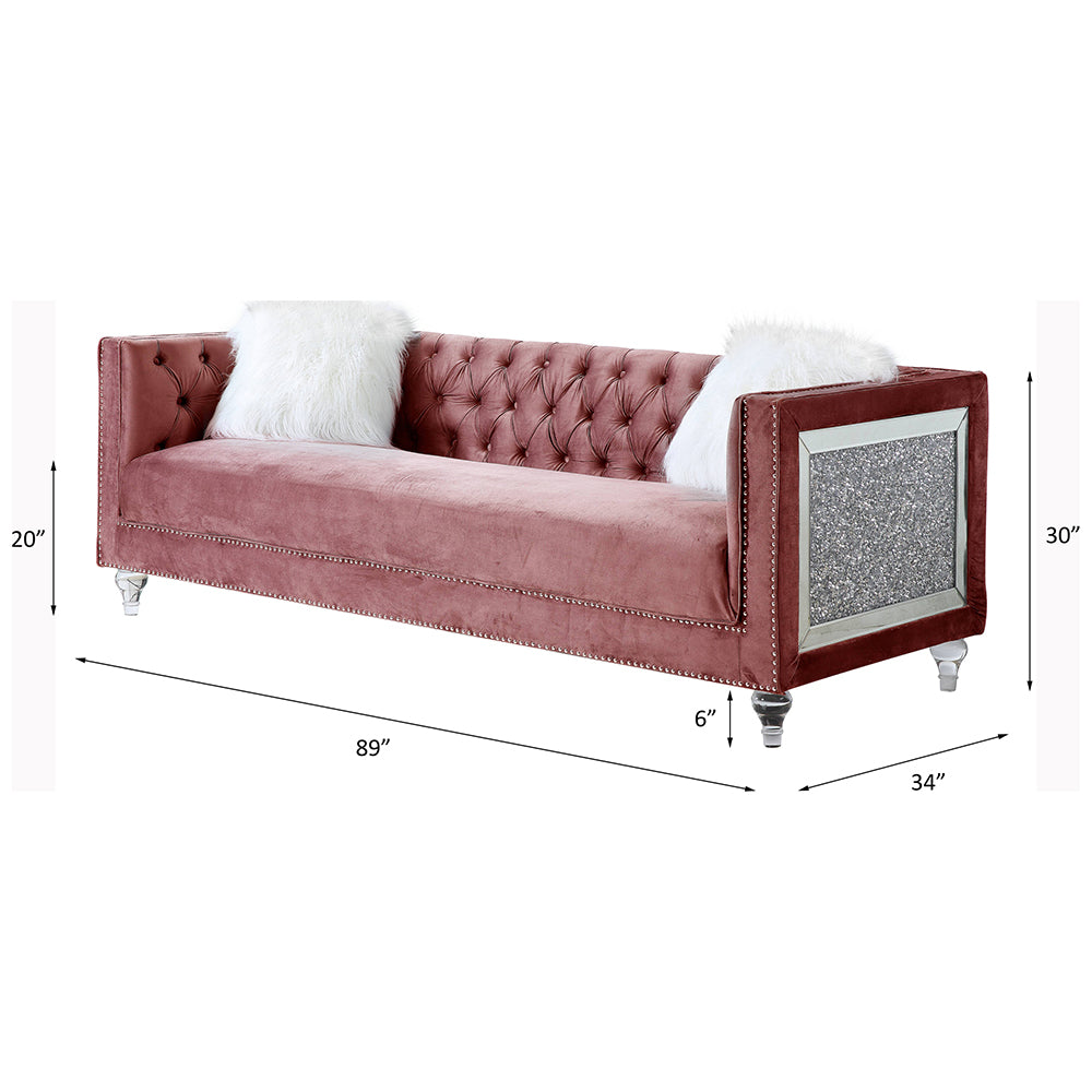 Heibero II Sofa W/2 Pillows