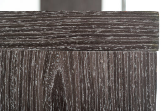 Modrest Maze Modern Grey Elm Bookcase