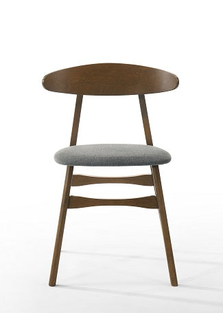 Modrest Castiano - Modern Grey Side Dining Chair (Set of 2)