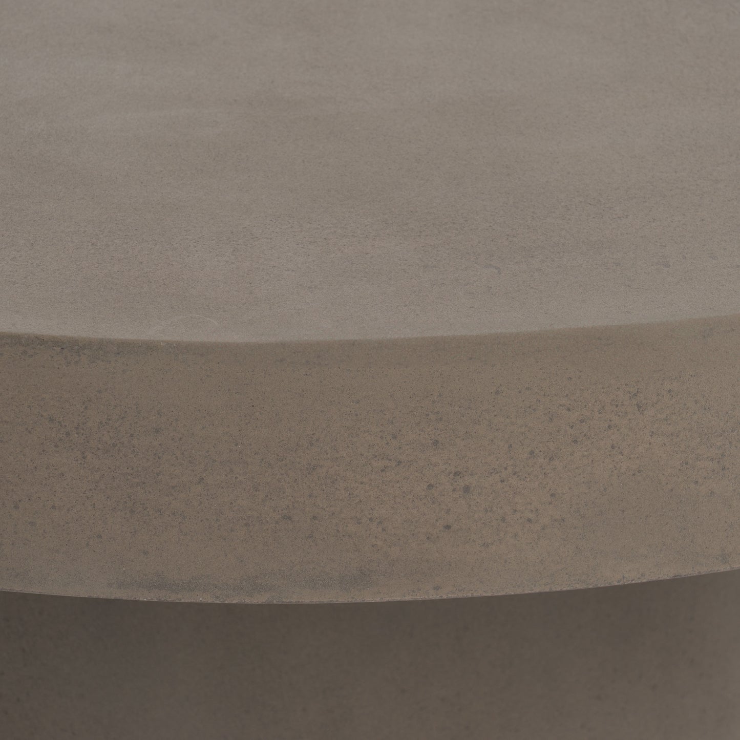 Modrest Morley - Modern Round Concrete Coffee Table