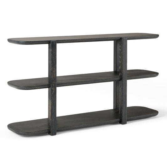 Modrest Noah - Modern Dark Brown Bookshelf