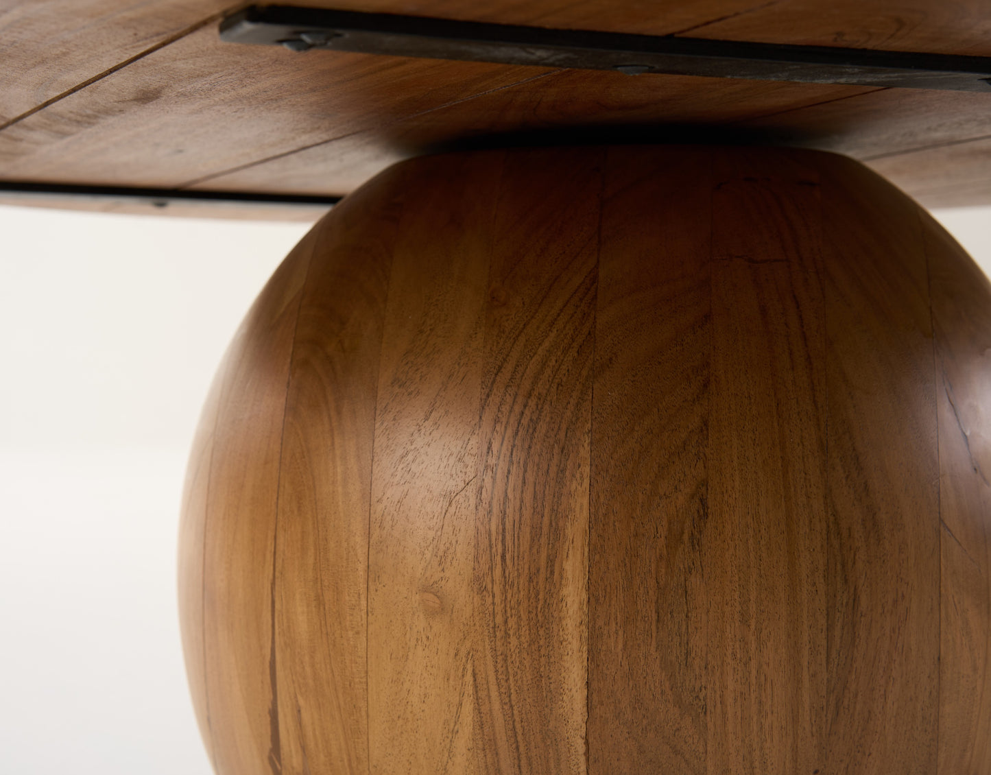 Modrest Refugio - Modern Acacia Round Coffee Table