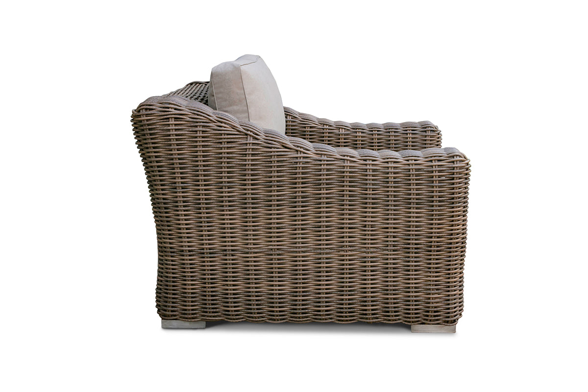 Renava Sapelo Outdoor Beige Wicker Chair