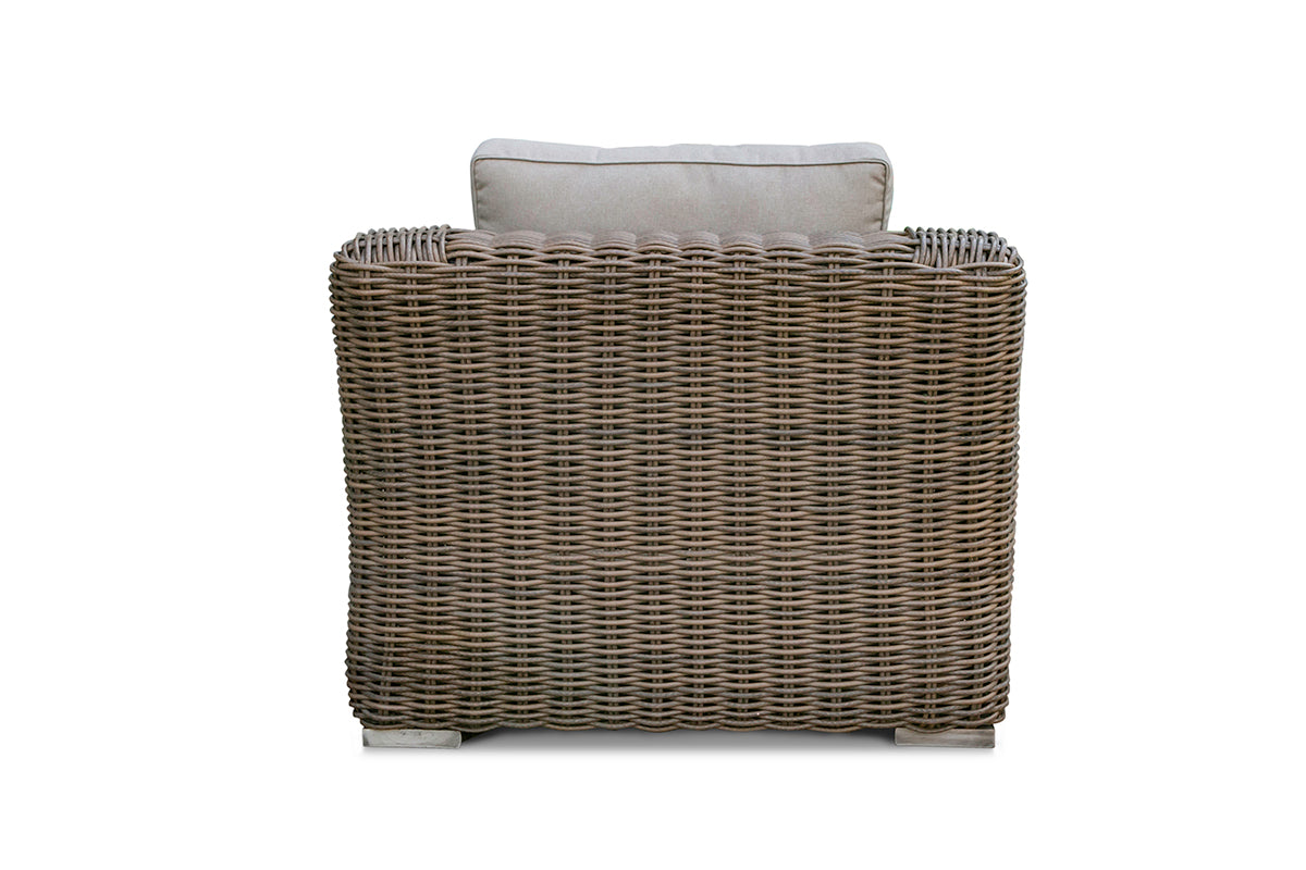 Renava Sapelo Outdoor Beige Wicker Chair
