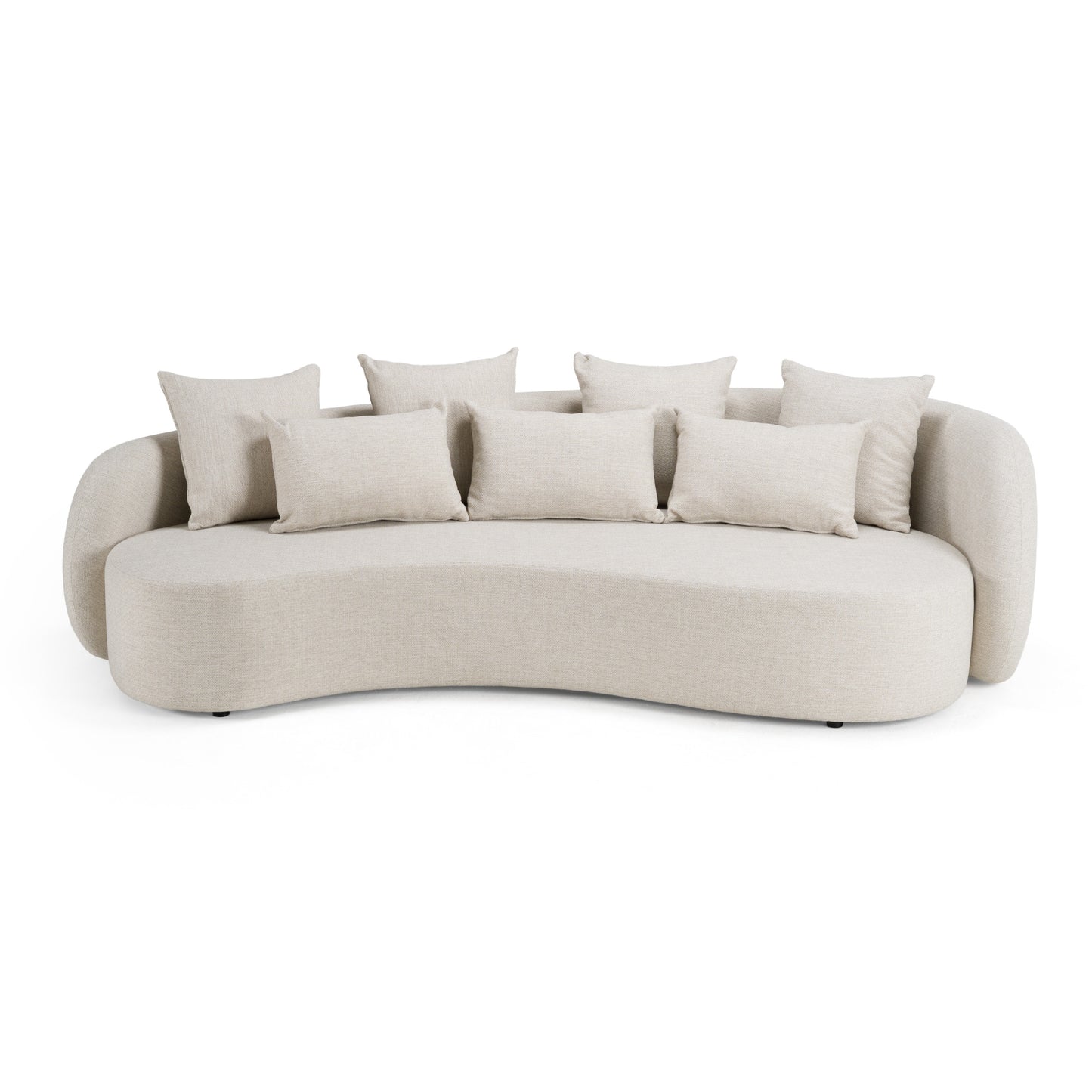 Renava Tabarca - Outdoor Beige Fabric 4 Seat Sofa