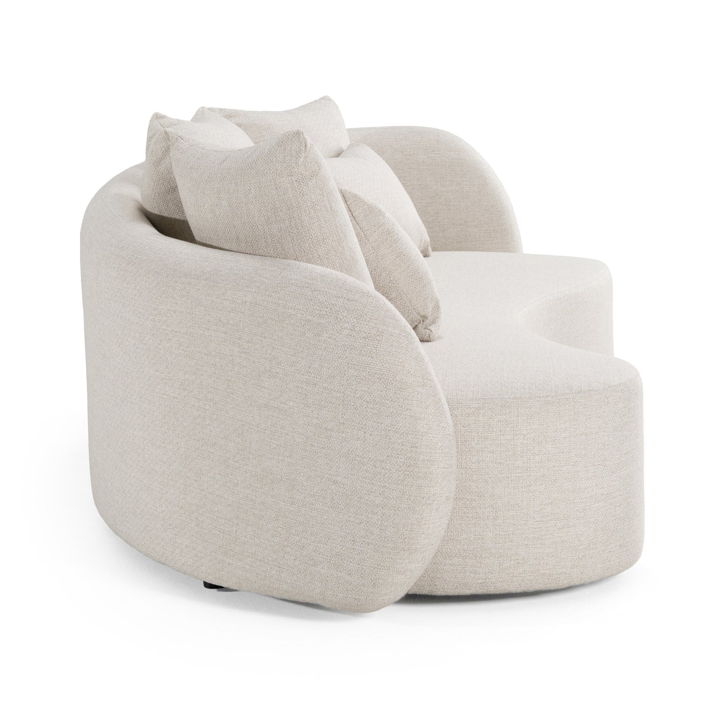 Renava Tabarca - Outdoor Beige Fabric 4 Seat Sofa