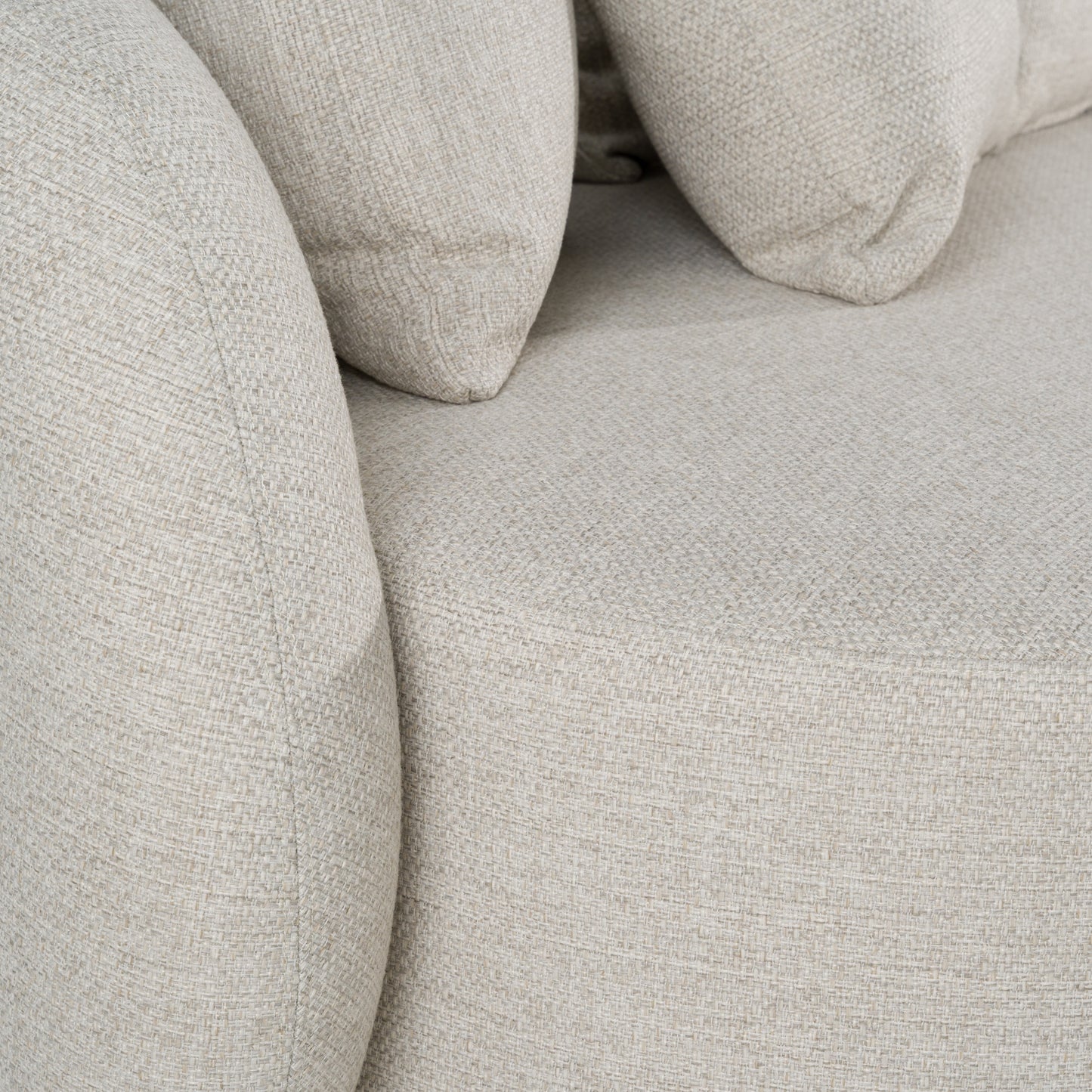 Renava Tabarca - Outdoor Beige Fabric 4 Seat Sofa