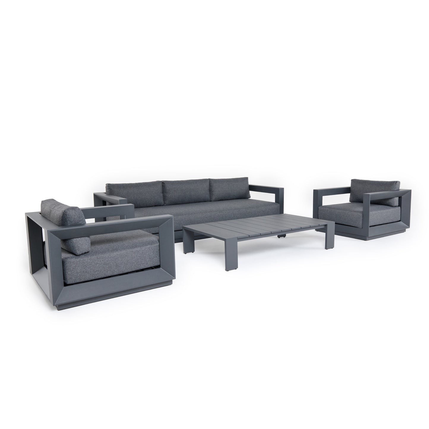Renava Vista - Modern Outdoor Grey Sofa Set
