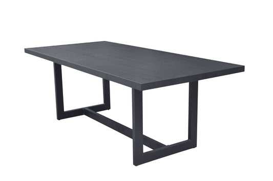 Renava Wake + Kayak - Modern Outdoor Grey Dining Table Set