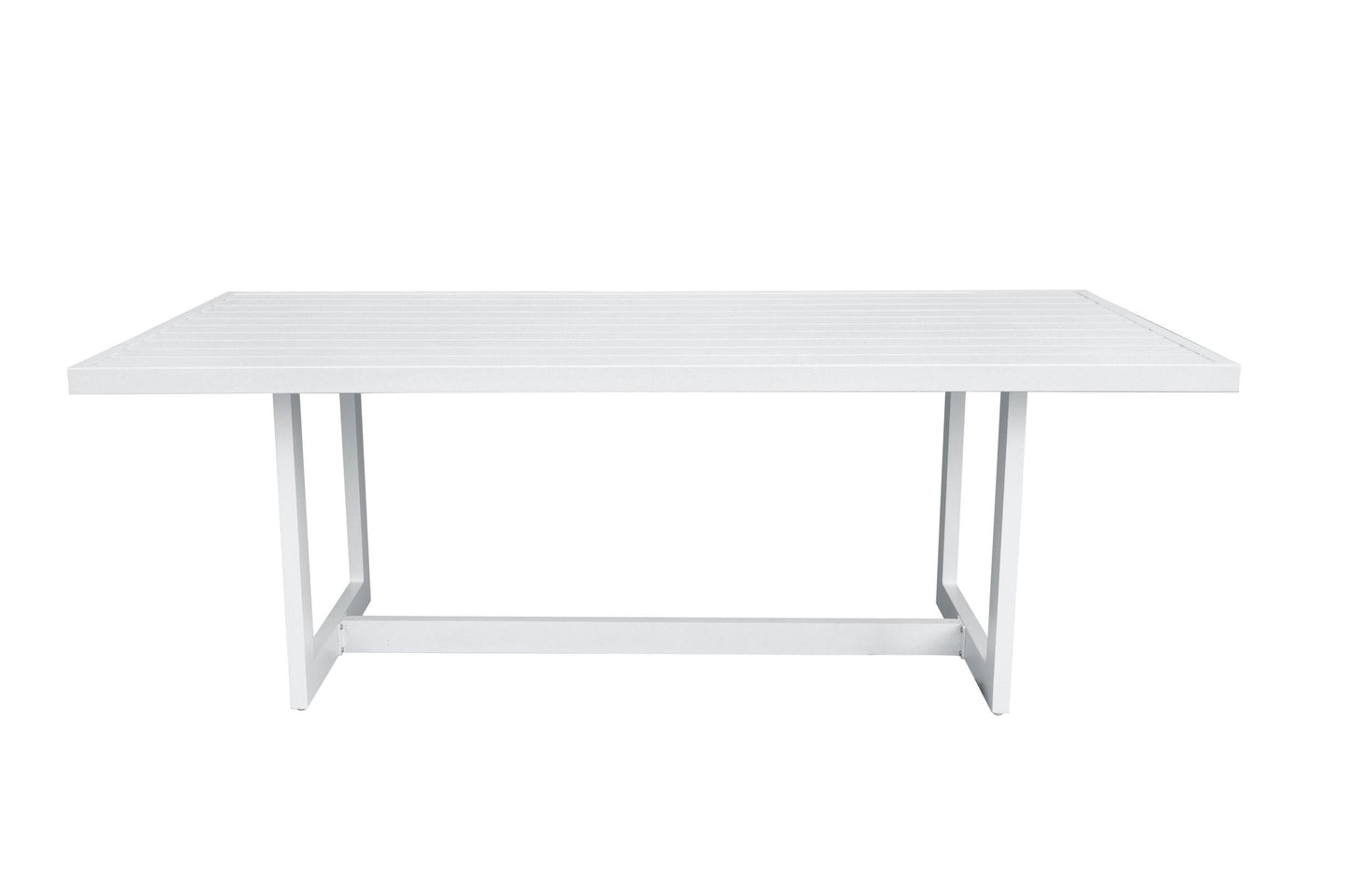 Renava Wake + Kayak - Modern Outdoor Off-White Dining Table Set