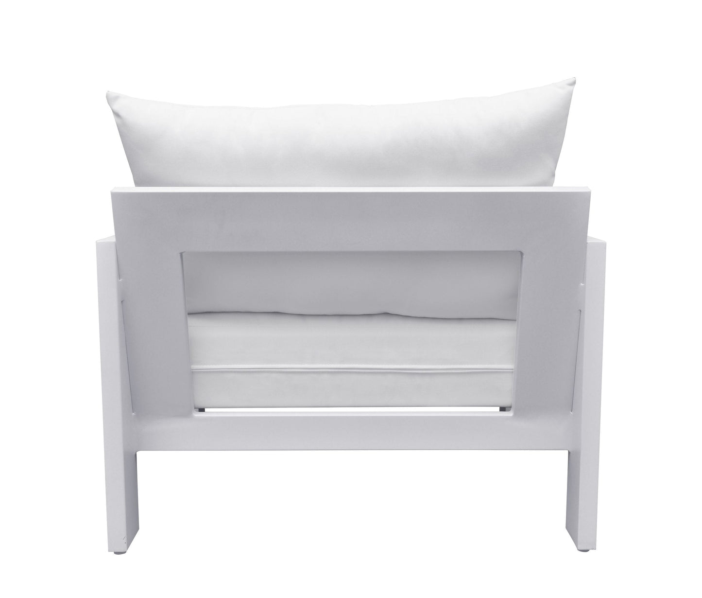 Renava Wake - Modern White Outdoor Lounge Chair