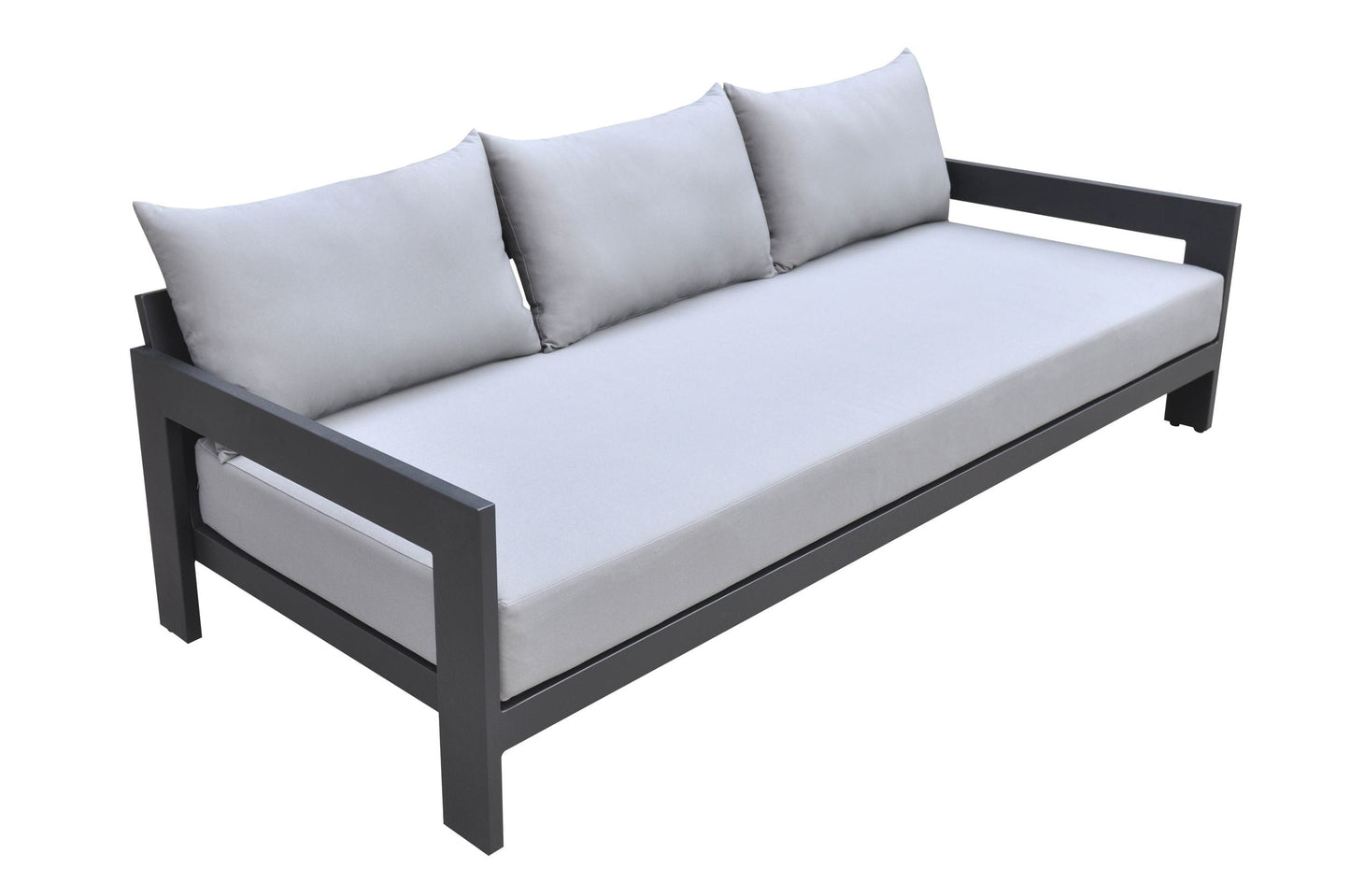 Renava Wake - Outdoor Dark Charcoal Sofa Set
