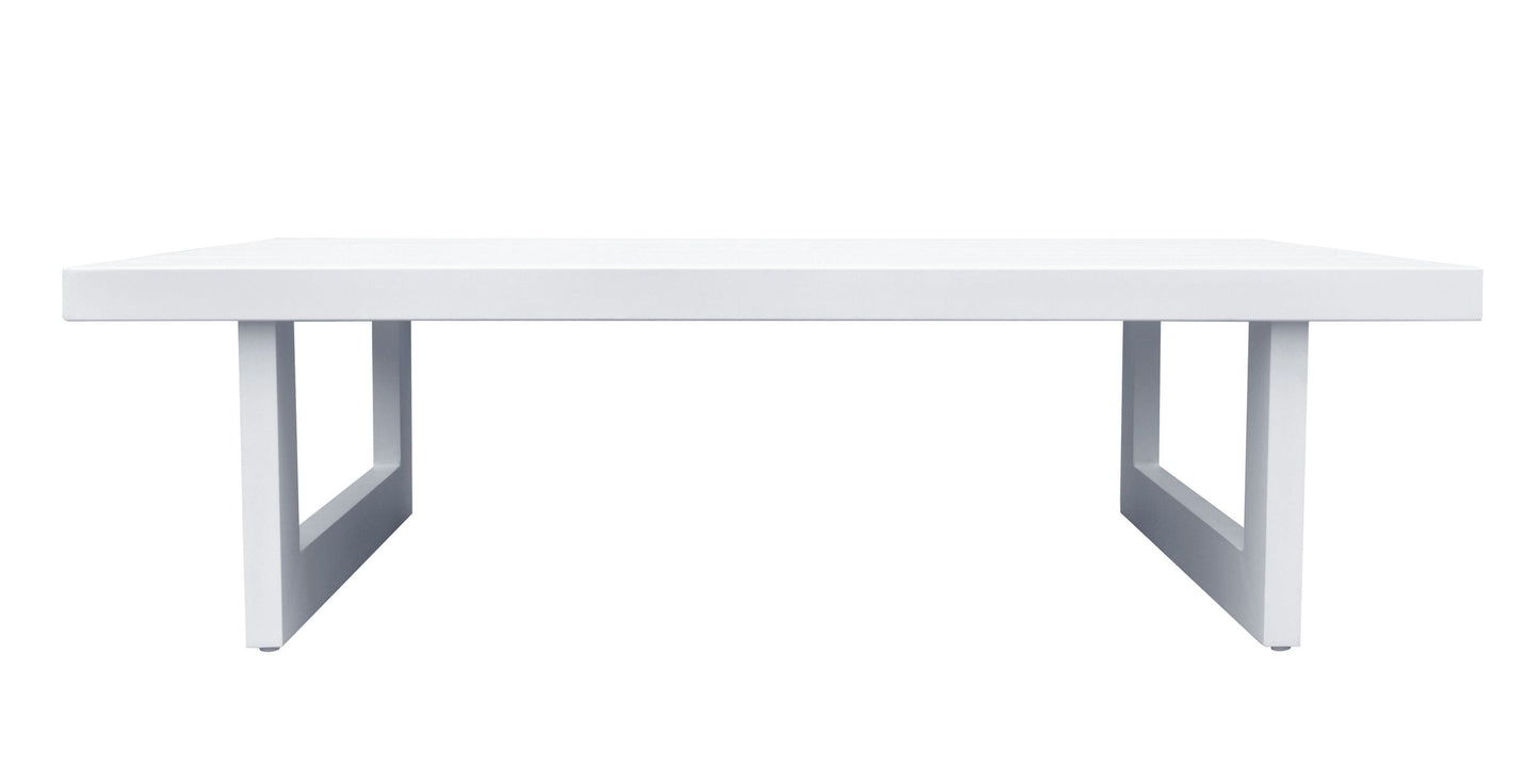 Renava Wake - Modern White Outdoor Coffee Table
