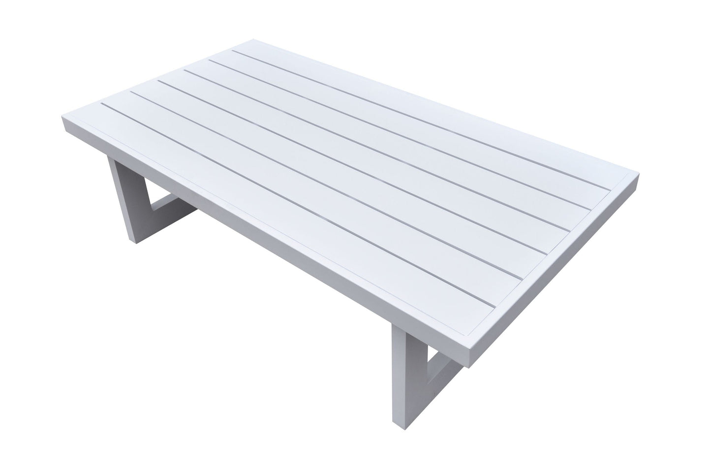Renava Wake - Modern White Outdoor Coffee Table