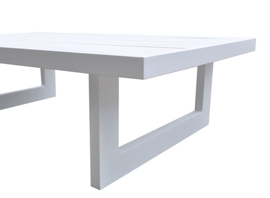 Renava Wake - Modern White Outdoor Coffee Table