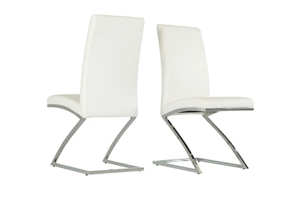 Angora - Modern White Dining Chair (Set of 2)