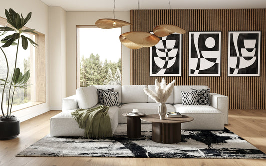 Modrest - Lusk Modern Mid Century Coffee & End Table Set