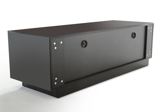 Modrest Carter Contemporary Black TV Stand