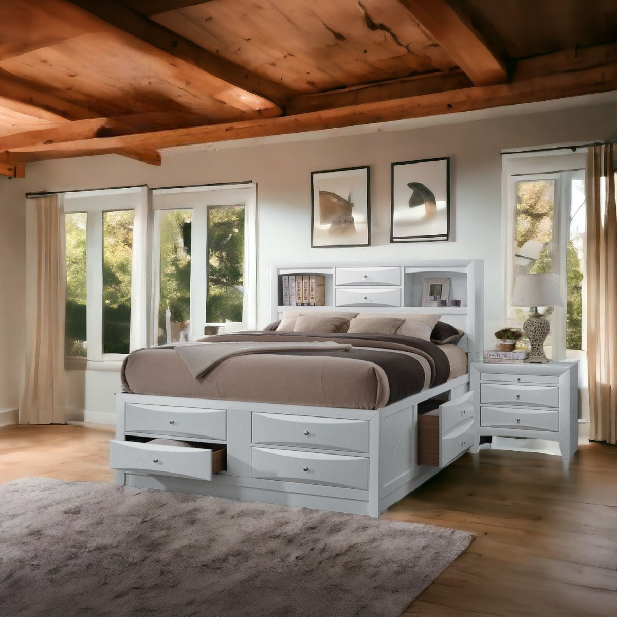 Ireland Queen Bed W/Storage