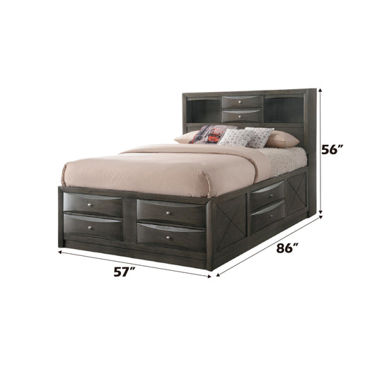 Ireland Full Bed W/Storage