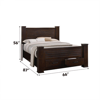 Panang Queen Bed W/Storage
